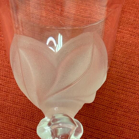 D'Arques JG Durand Florence Pattern Cordial Crystal Stem Glass 4.75” - Picture 3 of 6